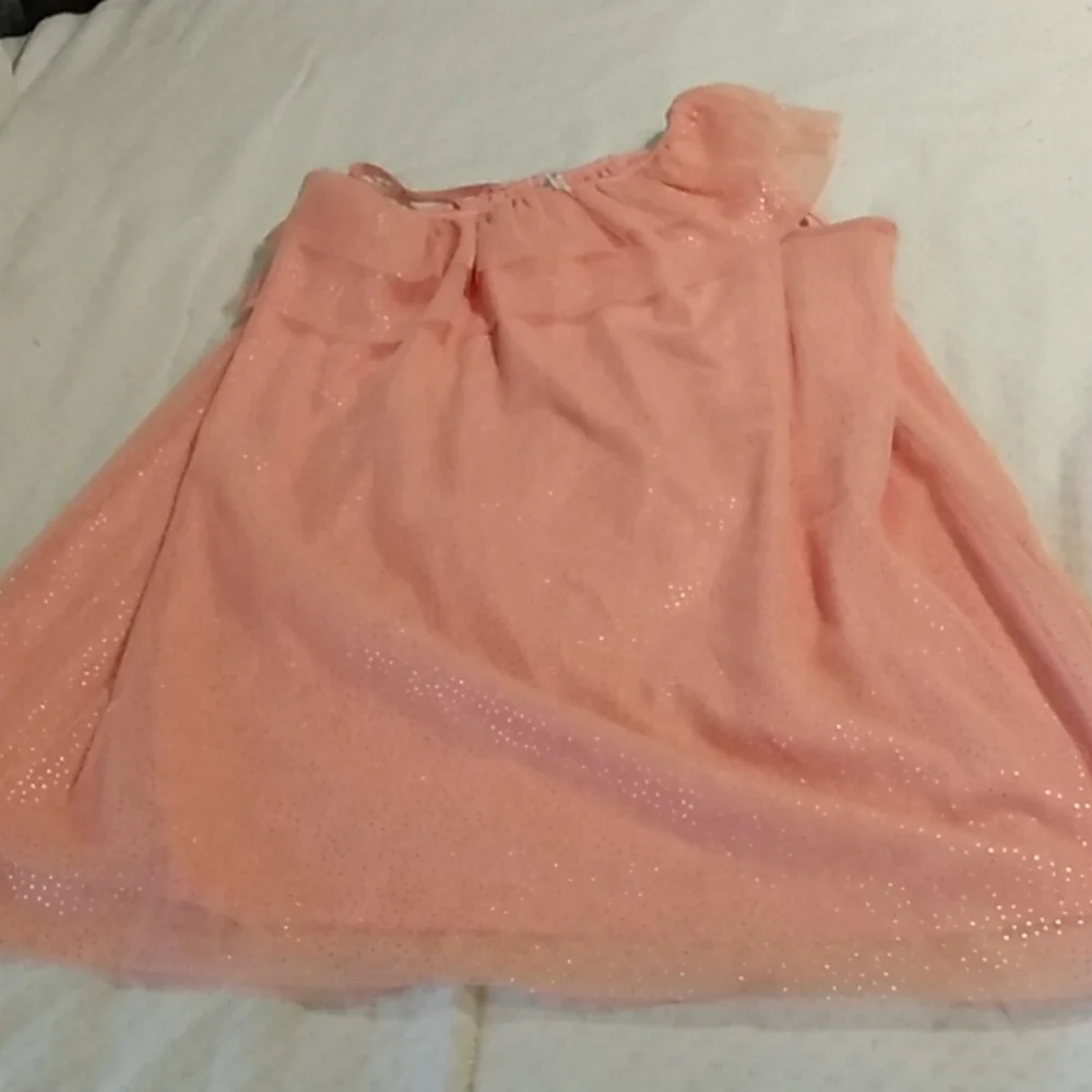 Girls Fabkids peach dress